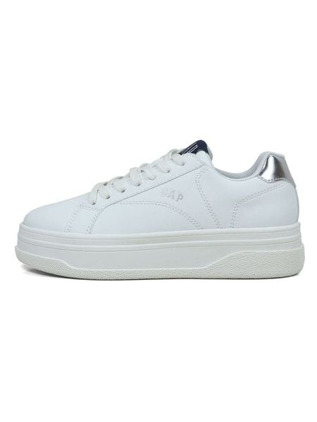 GAP Sneakersy "Paradise II" w kolorze białym rozmiar: 37. Białe trampki GAP, bez wzorów, bez zapięcia. Za 81.95 zł.