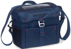 Rower - Torba na kierownicę VIGO. Niebieskie torby na ramię NEW LOOXS, bez wzorów, z materiału, sportowe, na ramię, bez dodatków. Za 362.00 zł.