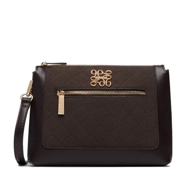 Torebka Nine West. Brązowe listonoszki Nine West, bez wzorów, bez dodatków. Za 249.99 zł.