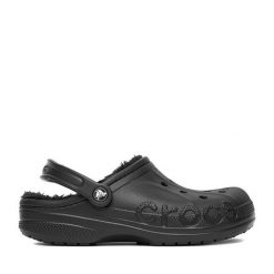 Klapki Crocs. Czarne klapki Crocs, bez wzorów, bez obcasa. Za 239.99 zł.