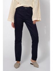 Rosner Dżinsy - Slim fit - w kolorze granatowym rozmiar: 36/L32. Niebieskie jeansy Rosner, l, z aplikacjami, z podwyższonym stanem. Za 187.99 zł.