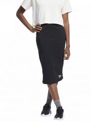 Reebok Spódnica w kolorze czarnym rozmiar: XXS. Czarne spódnice Reebok, na co dzień, xxs, bez wzorów, midi, proste. Za 43.99 zł.