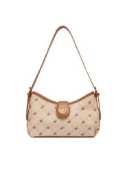 Beverly Hills Polo Club Torebka CEO-BHPC-L-015-09 Brązowy. Brązowe torebki klasyczne Beverly Hills Polo Club, bez wzorów, z materiału, bez dodatków. Za 229.99 zł.