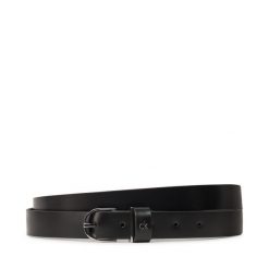 Pasek Damski Calvin Klein. Czarne paski Calvin Klein, bez wzorów. Za 119.99 zł.