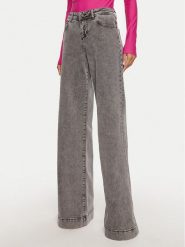 Versace Jeans Couture Jeansy 77HAB506 CDW27 Szary Wide Leg. Szare jeansy Versace Jeans Couture, bez wzorów. Za 589.99 zł.