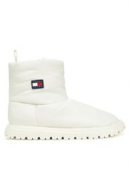 Tommy Jeans Śniegowce Tjw Snow Boot EN0EN02823 Biały. Białe trapery i śniegowce Tommy Jeans, z jeansu. Za 519.99 zł.