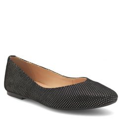 Baleriny Lasocki. Czarne baleriny Lasocki, bez wzorów, bez obcasa. Za 149.99 zł.