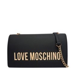 Torebka LOVE MOSCHINO. Czarne torebki klasyczne Love Moschino, bez wzorów, bez dodatków. Za 939.99 zł.