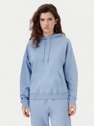 HUGO Bluza Delfinia 50522423 Niebieski Regular Fit. Niebieskie bluzy Hugo, xl, bez wzorów, z bawełny, bez kaptura. Za 299.99 zł.