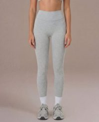 Legginsy Softform™ - Szary melanż. Szare legginsy JOY STUDIO, l, bez wzorów, z materiału, z podwyższonym stanem, długie. Za 243.00 zł.