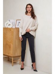Soft Cashmere Sweter w kolorze beżowym rozmiar: 38/40. Brązowe swetry Soft Cashmere, bez wzorów, z kaszmiru, bez ramiączek. Za 104.99 zł.