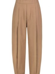 Sublevel Spodnie w kolorze karmelowym rozmiar: S/M. Brązowe spodnie materiałowe Sublevel, m, bez wzorów, z materiału, z podwyższonym stanem. Za 113.99 zł.