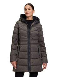 Betty Barclay Płaszcz pikowany w kolorze khaki rozmiar: 46. Brązowe płaszcze Betty Barclay, bez wzorów, bez kaptura. Za 221.88 zł.