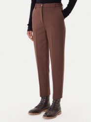 ViCOLO Spodnie materiałowe TF0229 Brązowy Regular Fit. Brązowe spodnie materiałowe ViCOLO, l, bez wzorów, z materiału. Za 289.99 zł.