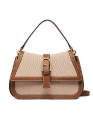 Furla Torebka Flow M WB02042 BX3542 CN TCO00 Beżowy. Brązowe torebki klasyczne Furla, bez wzorów, z materiału, bez dodatków. Za 1,719.00 zł.