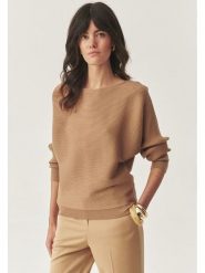 TATUUM Sweter w kolorze karmelowym rozmiar: S. Brązowe swetry Tatuum, s, bez wzorów, bez ramiączek. Za 113.45 zł.