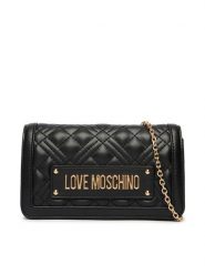 LOVE MOSCHINO Torebka JC5681PP1OLA0000 Czarny. Czarne torebki klasyczne Love Moschino, bez wzorów, ze skóry, bez dodatków. Za 639.99 zł.
