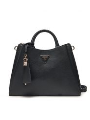 Guess Torebka HWEZG9 52306 Czarny. Czarne torebki klasyczne Guess, z aplikacjami, z tworzywa sztucznego, bez dodatków. Za 349.99 zł.