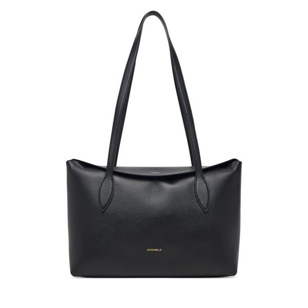 Torebka Coccinelle. Czarne shopper Coccinelle, bez wzorów, bez dodatków. Za 1,299.00 zł.