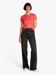 TOMMY JEANS Dżinsy - Comfort fit - w kolorze czarnym rozmiar: W28/L30. Czarne jeansy Tommy Jeans, l, z aplikacjami, z podwyższonym stanem. Za 276.05 zł.