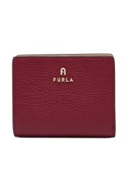 Furla Portfel Camelia S Compact WP00307 HSF000 CGQ00 Brązowy ciemny. Brązowe portfele Furla, bez wzorów, ze skóry. Za 629.99 zł.