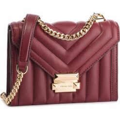 Torebka MICHAEL MICHAEL KORS - Whitney 30F8GXIL1T Oxblood. Czerwone torby na ramię MICHAEL Michael Kors, z aplikacjami, ze skóry, zdobione, bez dodatków. W wyprzedaży za 759.00 zł.
