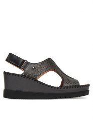 Pikolinos Sandały Aguadulce W3Z-1623Clc1 Brązowy. Brązowe sandały Pikolinos, bez wzorów, ze skóry, bez obcasa, na koturnie, bez zapięcia. Za 599.99 zł.