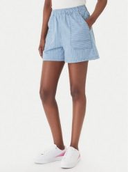 Roxy Szorty jeansowe Stay Wavy ERJDS03345 Błękitny Regular Fit. Niebieskie szorty Roxy, bez wzorów, z bawełny. Za 239.99 zł.