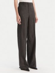 Marella Spodnie palazzo Renoir 2523136082 Szary Wide Leg. Szare spodnie materiałowe Marella, bez wzorów, z materiału. Za 1,019.00 zł.