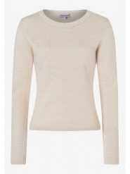More & More Sweter w kolorze beżowym rozmiar: 46. Brązowe swetry More & More, bez wzorów, bez ramiączek. Za 115.95 zł.