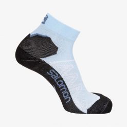 Skarpetki sportowe do biegania Salomon Speedcross Ankle niskie. Niebieskie skarpety Salomon, bez wzorów. Za 65.00 zł.