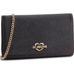 Torebka LOVE MOSCHINO - JC4149PP17LX0000 Nero. Czarne torebki klasyczne Love Moschino, bez wzorów, z materiału, bez dodatków. W wyprzedaży za 389.00 zł.