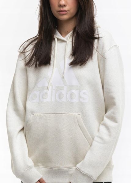 Bluza damska adidas Essentials Big Logo Regular Fleece. Brązowe bluzy Adidas, m, bez wzorów, z bawełny, z kapturem. Za 215.99 zł.