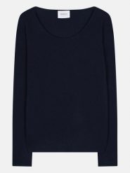 Perfect Cashmere Kaszmirowy sweter "Lindsay" w kolorze granatowym rozmiar: XL. Niebieskie swetry Perfect Cashmere, xl, bez wzorów, z kaszmiru, bez ramiączek. Za 266.01 zł.