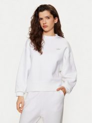 Lacoste Bluza SF5614 Biały Oversize. Białe bluzy Lacoste, bez wzorów, z bawełny, bez kaptura. Za 399.99 zł.