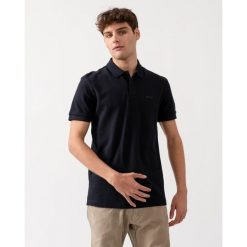 Polo BOSS Paddy BLU (50469055-411). Czarne koszulki polo HUGO BOSS, bez wzorów, bez ramiączek. Za 309.00 zł.