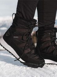 Kilpi Botki zimowe "Candy" w kolorze czarnym rozmiar: 39. Czarne botki Kilpi, na zimę, bez wzorów, z materiału, bez obcasa, bez zapięcia. Za 279.11 zł.