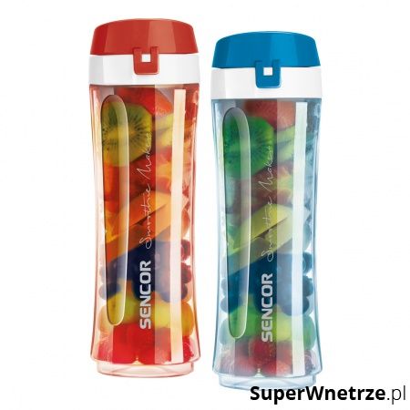 Zestaw butelek do blendera 2x0,6l Sencor przezroczyste. Blendery SENCOR. Za 70.90 zł.