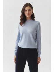 TATUUM Wełniany sweter "Indi" w kolorze błękitnym rozmiar: L. Niebieskie swetry Tatuum, l, bez wzorów, z wełny, bez ramiączek. Za 165.71 zł.