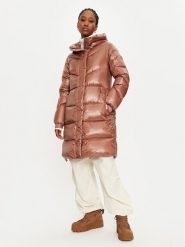 Woolrich Płaszcz zimowy Aliquippa Long CFWWOU0926FRUT3085 Brązowy Regular Fit. Brązowe płaszcze Woolrich, na zimę, l, bez wzorów, z syntetyku, bez kaptura. Za 2,929.00 zł.