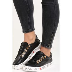 Czarne Buty Sportowe Please Love Me. Obuwie sportowe Born2be. Za 49.99 zł.