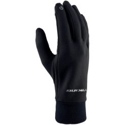 Rękawiczki multifunkcyjne dla dorosłych Viking Tigra. Czarne rękawiczki Viking, bez wzorów, sportowe. Za 55.45 zł.