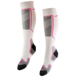Skarpety narciarskie unisex Nordica All Moutain Multi-purpose. Białe skarpety Nordica, bez wzorów, z elastanu. Za 41.00 zł.