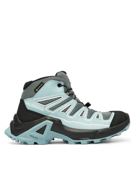 Salomon Trekkingi X Ultra Mid Gore-Tex L47746100 Zielony. Zielone trekkingi Salomon, z gore-texu, trekkingowe. Za 439.99 zł.