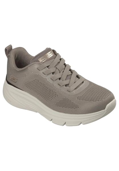Buty SKECHERS BOBS ARCH FIT ELEV8 Beżowy. Brązowe trekkingi Skechers, z materiału, na fitness i siłownię. Za 282.99 zł.