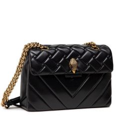 Torebka Kurt Geiger. Czarne torebki klasyczne Kurt Geiger, bez wzorów, bez dodatków. Za 1,389.00 zł.