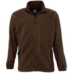 Bluza Polarowa Unisex Dla Dorosłych North. Brązowe bluzy SOL'S, na zimę, s, bez wzorów, z polaru, bez kaptura. Za 156.99 zł.
