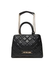 LOVE MOSCHINO Torebka JC4111PP0NLA0000 Czarny. Czarne torebki klasyczne Love Moschino, bez wzorów, ze skóry, bez dodatków. Za 1,059.00 zł.