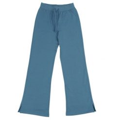 Spodnie Do Joggingu Damskie Szeroka KK001. Niebieskie spodnie sportowe Champion, l, bez wzorów, do biegania. Za 252.99 zł.
