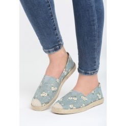 Jasnoniebieskie Espadryle Six Years. Espadryle Born2be, bez wzorów, bez obcasa, na płaskiej podeszwie, bez zapięcia. Za 39.99 zł.